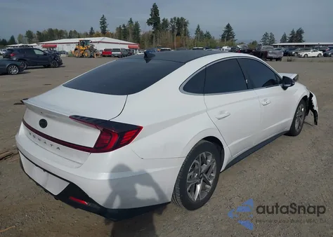 2021 Hyundai Sonata Sel from USA, damaged, VIN KMHL64JA4MA166091